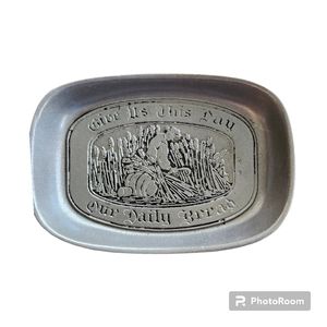 Vintage Pewter Wilton Armetale Bread Tray